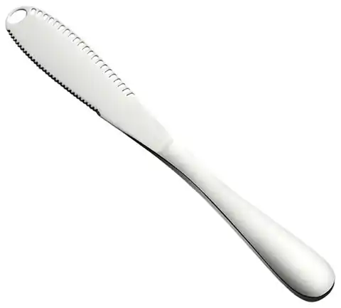 ⁨AG267C Butter knife with holes⁩ at Wasserman.eu