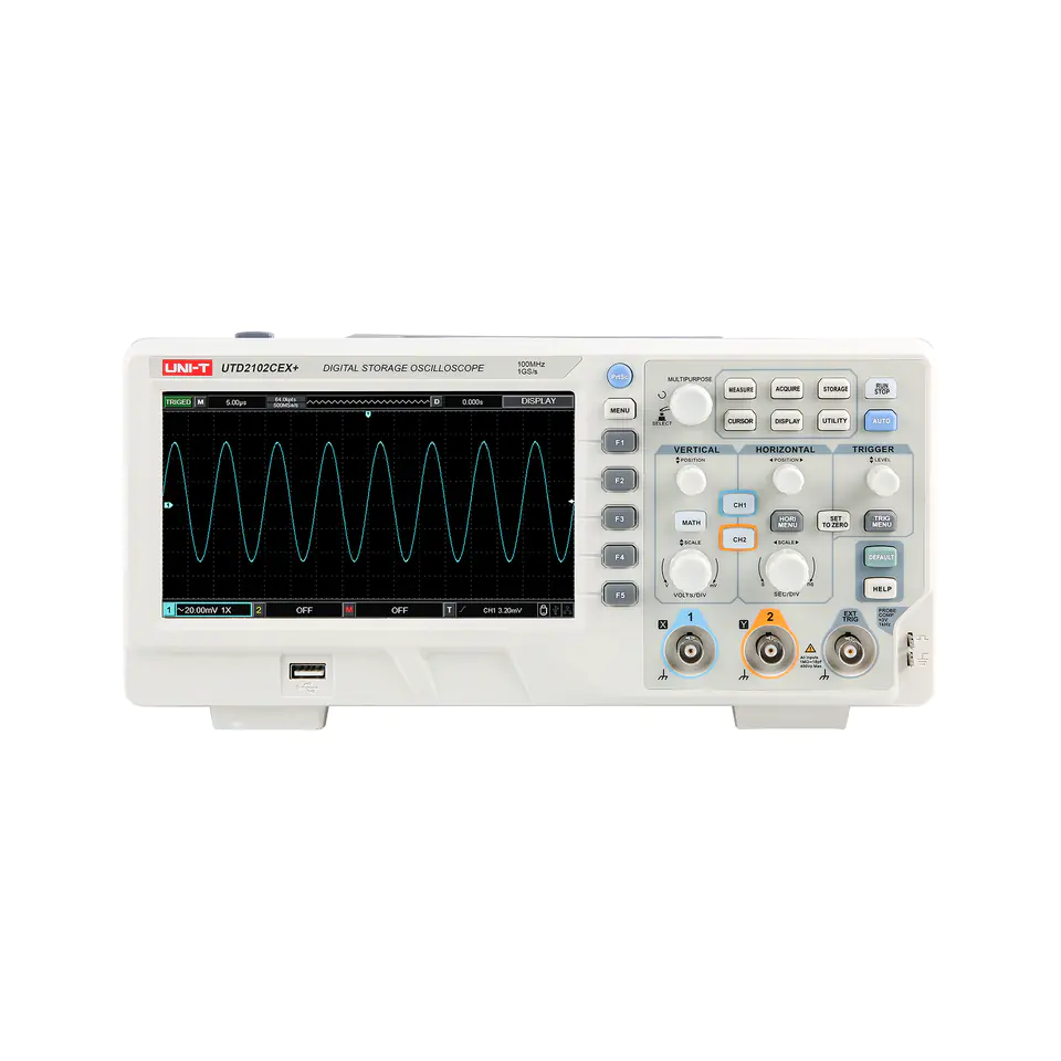 ⁨Uni-T Oscilloscope UTD2102CEX+⁩ at Wasserman.eu