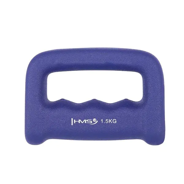 ⁨CK15 BRASS KNUCKLES DARK BLUE CAST IRON WEIGHT COATED WITH NEOPRENE 1.5 KG HMS⁩ at Wasserman.eu