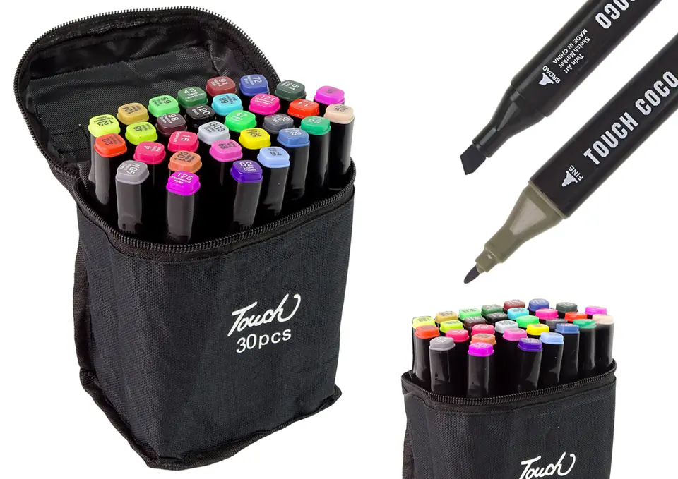⁨ART SET PAINTING BAG COLOR MARKERS⁩ at Wasserman.eu