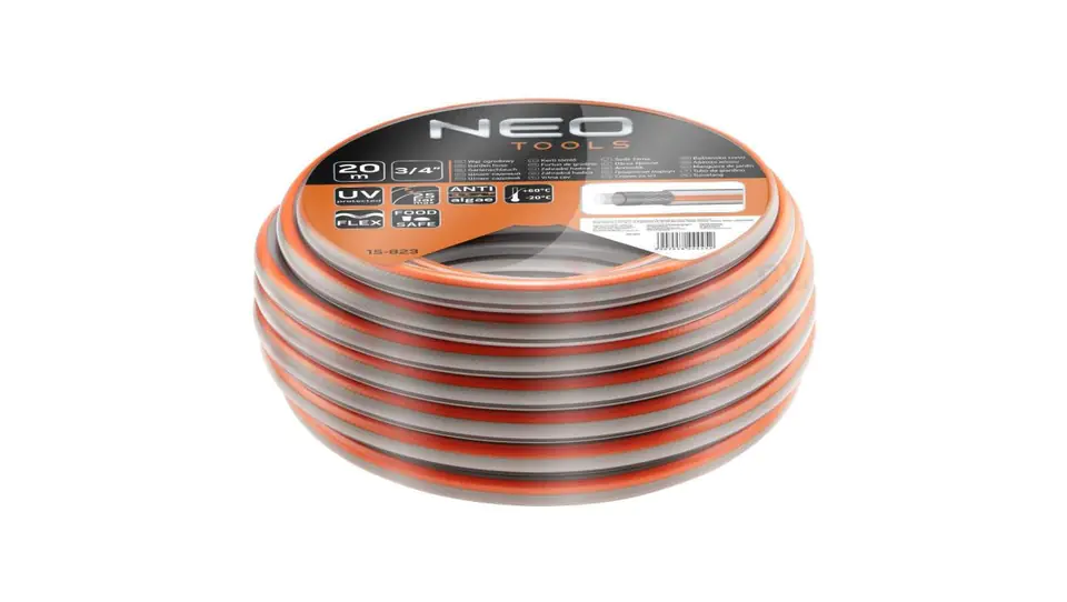 ⁨Hose 3/4" x 20 m, 4-layer NEO OPTIMA⁩ at Wasserman.eu