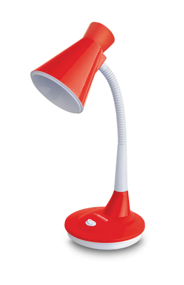 ⁨ELD115R Esperanza desk lamp e27 diadem red⁩ at Wasserman.eu