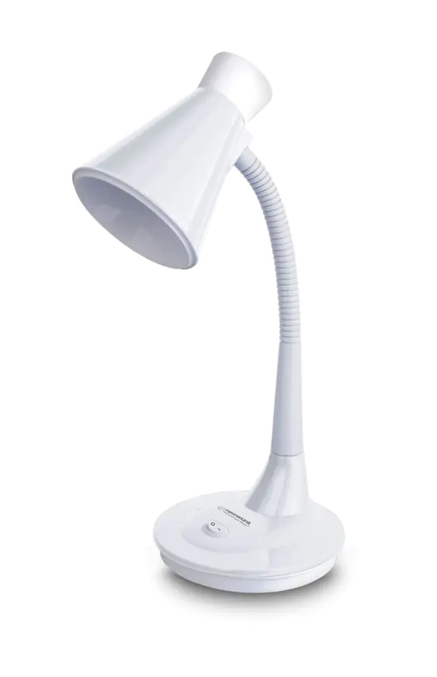 ⁨ELD115W Esperanza lampka biurkowa e27 diadem biała⁩ w sklepie Wasserman.eu