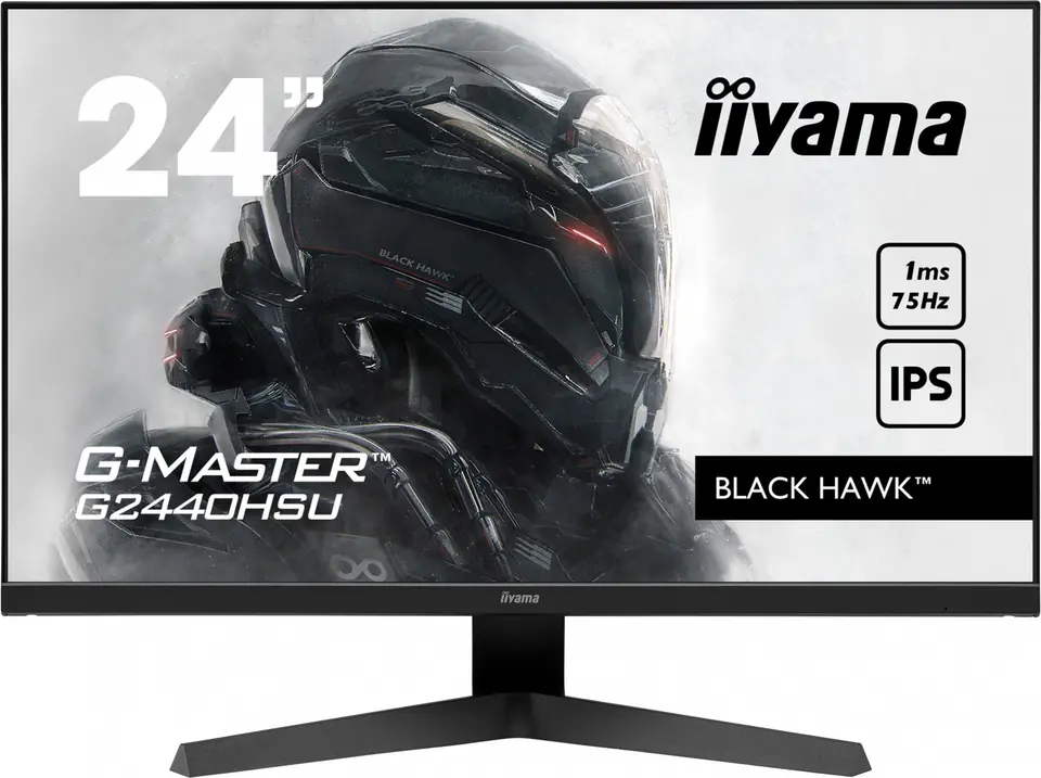 %IIYAMA 23,8'G2440HSU-B1 IPS,FHD,75Hz,1ms(MPRT) at Wasserman.eu