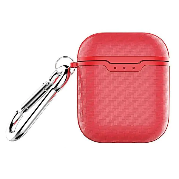 ⁨Beline AirPods Carbon Cover Air Pods 1/2 czerwony /red⁩ w sklepie Wasserman.eu