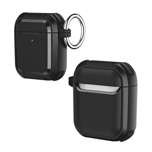 ⁨Beline AirPods Solid Cover Air Pods 1/2 czarny/black⁩ w sklepie Wasserman.eu