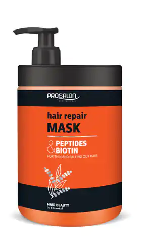 ⁨CHANTAL ProSalon Peptides & Biotin Maska naprawcza do włosów 1000ml⁩ w sklepie Wasserman.eu