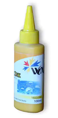 ⁨Butelka Yellow HP 0,1L tusz barwnikowy Uniwersal⁩ w sklepie Wasserman.eu