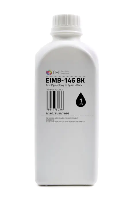 ⁨Butelka Black Epson 1L Tusz Pigmentowy (Pigment) INK-MATE EIMB146⁩ w sklepie Wasserman.eu