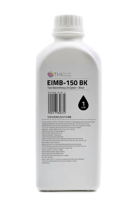 ⁨Butelka Black Epson 1L Tusz Barwnikowy (Dye) INK-MATE EIMB150⁩ w sklepie Wasserman.eu