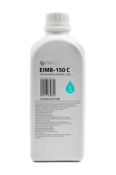 ⁨Bottle Cyan Epson 1L Dye Ink (Dye) INK-MATE EIMB150⁩ at Wasserman.eu