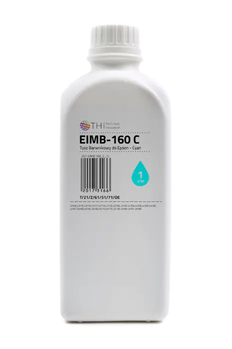 ⁨Bottle Cyan Epson 1L Dye Ink (Dye) INK-MATE EIMB160⁩ at Wasserman.eu