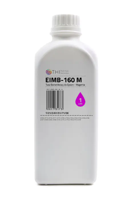 ⁨Butelka Magenta Epson 1L Tusz Barwnikowy (Dye) INK-MATE EIMB160⁩ w sklepie Wasserman.eu