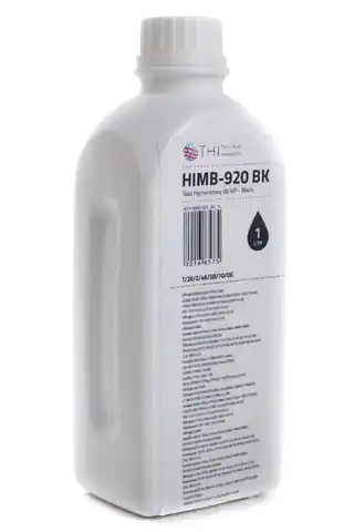 ⁨Butelka Black HP 1L Tusz Pigmentowy (Pigment) INK-MATE HIMB920⁩ w sklepie Wasserman.eu