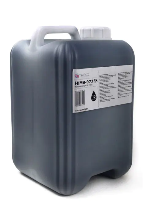 ⁨Butelka Black HP 10L Tusz Pigmentowy (Pigment) INK-MATE HIMB973⁩ w sklepie Wasserman.eu