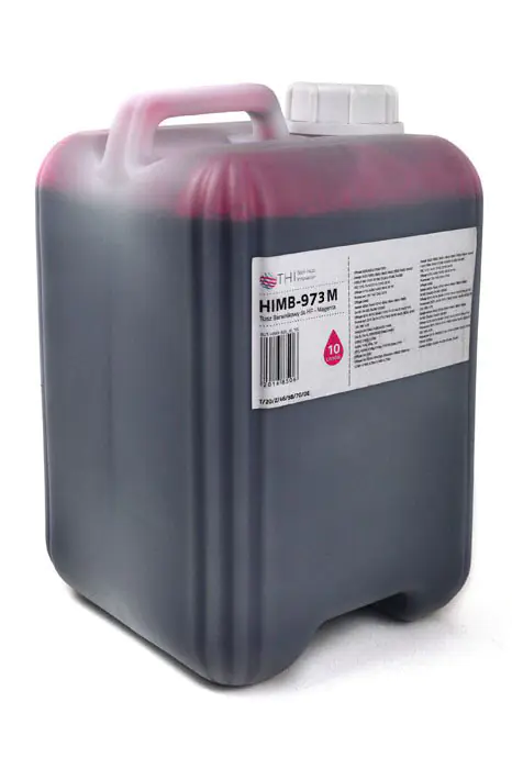 ⁨Magenta Bottle HP 10L Pigment Ink (Pigment) INK-MATE HIMB973⁩ at Wasserman.eu