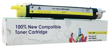 ⁨Toner Cartridge Web Yellow Dell 5100 zamiennik 593-10053⁩ w sklepie Wasserman.eu
