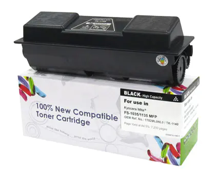 ⁨Toner Cartridge Web Czarny Kyocera TK1140 zamiennik TK-1140⁩ w sklepie Wasserman.eu