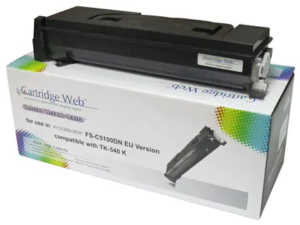 ⁨Toner Cartridge Web Black Kyocera TK540/TK542 zamiennik TK-540K⁩ w sklepie Wasserman.eu