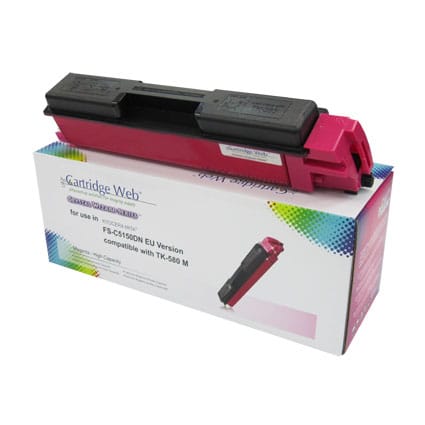 ⁨Toner cartridge Web Magenta Kyocera TK580 replacement TK-580M⁩ at Wasserman.eu