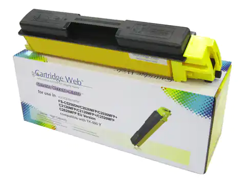 ⁨Cartridge Yellow Kyocera TK590 compatible Toner cartridge TK-590Y⁩ at Wasserman.eu