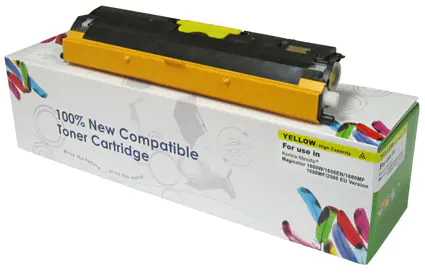 ⁨Toner Cartridge Web Yellow Oki C110/C130N zamiennik 44250721⁩ w sklepie Wasserman.eu