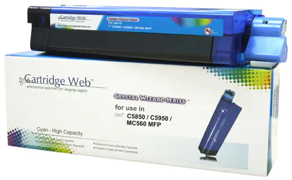Toner Cartridge Web Cyan OKI C5850 zamiennik 43865723 w sklepie Wasserman.eu