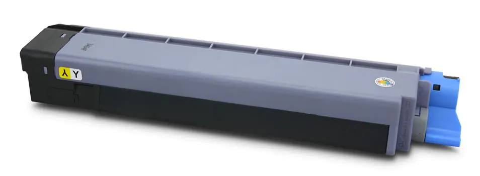 ⁨Toner Cartridge Web Yellow  OKI C801/C821 zamiennik 44643001⁩ w sklepie Wasserman.eu