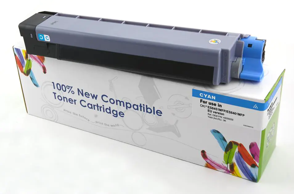 ⁨Cartridge Cyan Toner cartridge OKI ES8451 replacement 44059259⁩ at Wasserman.eu