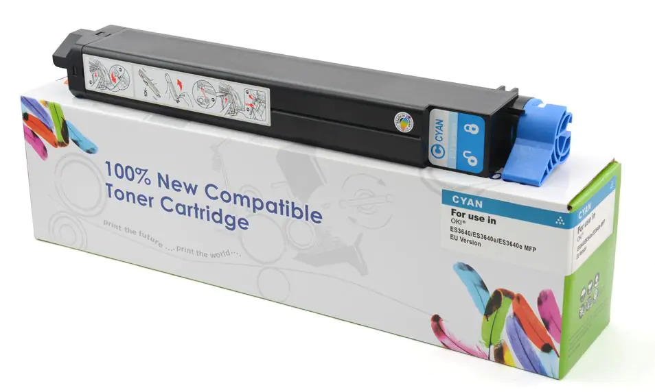 ⁨Toner Cartridge Web Cyan OKI ES3640,ES3640E,ES3640E MFP  zamiennik 42918927⁩ w sklepie Wasserman.eu