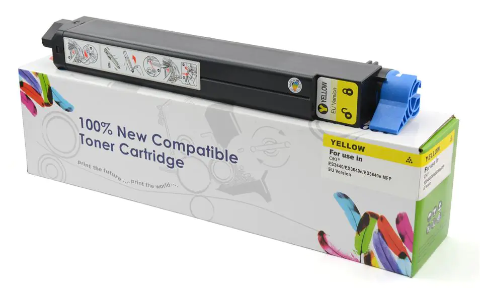 ⁨Toner Cartridge Web Yellow OKI ES3640,ES3640E,ES3640E MFP  zamiennik 42918925⁩ w sklepie Wasserman.eu