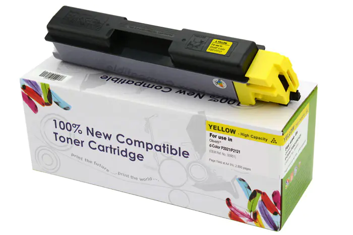 ⁨Cartridge Web Yellow Toner cartridge OLIVETTI 2021 replacement B0951⁩ at Wasserman.eu