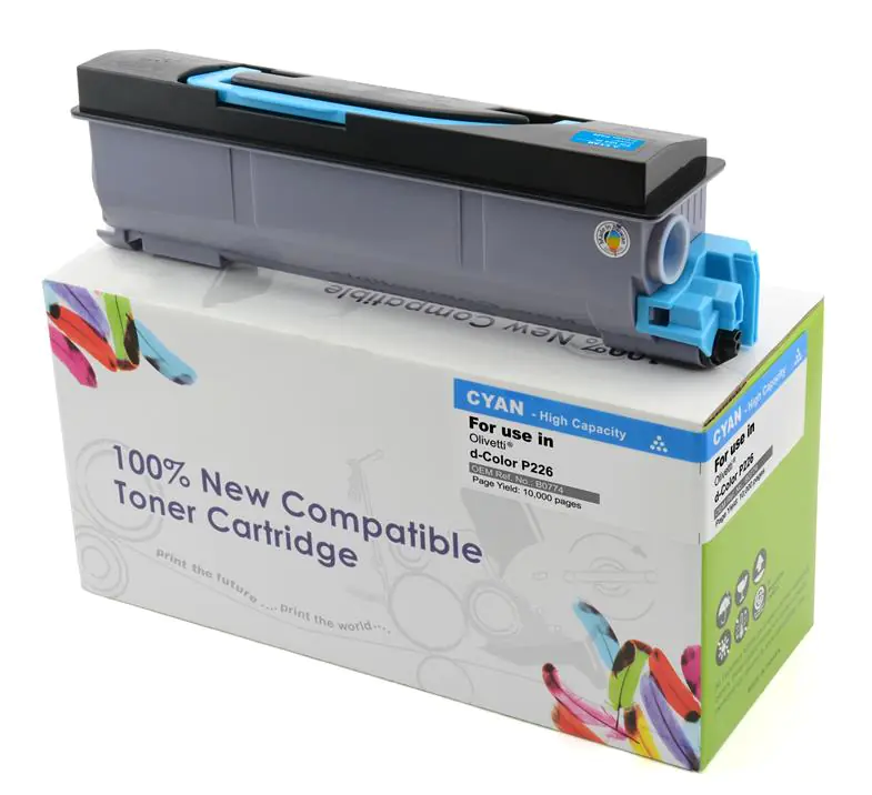 ⁨Cartridge Cartridge Cyan OLIVETTI P226 Compatible Toner cartridge B0774⁩ at Wasserman.eu