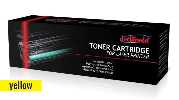 ⁨Toner JetWorld Yellow Glossy OKI MC860 zamiennik 44059209⁩ w sklepie Wasserman.eu