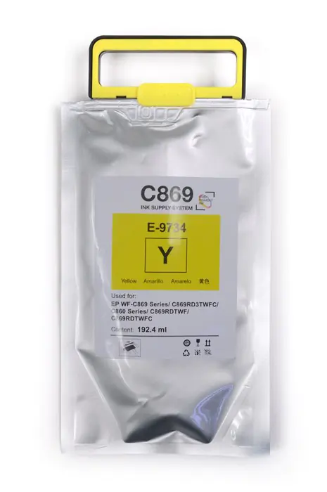 ⁨Ink cartridge JetWorld Yellow EPSON T9734 compatible C13T973400⁩ at Wasserman.eu