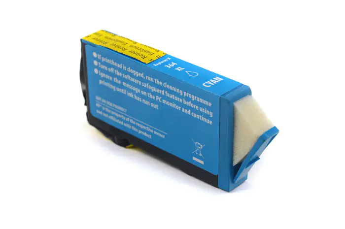 ⁨Tusz JetWorld  Cyan HP 364XL (wskazują poziom tuszu) zamiennik refabrykowany CB323EE⁩ w sklepie Wasserman.eu