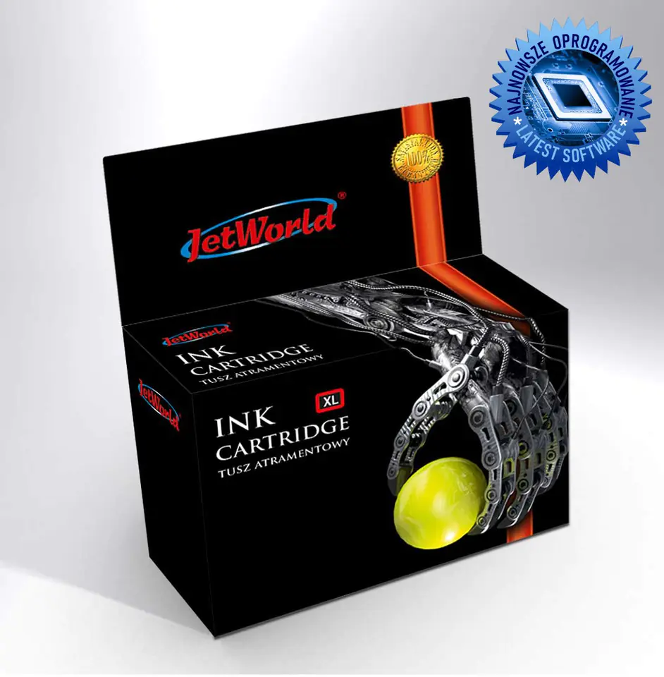 Tusz JetWorld Yellow HP 903XL zamiennik refabrykowany T6M11AE w sklepie Wasserman.eu