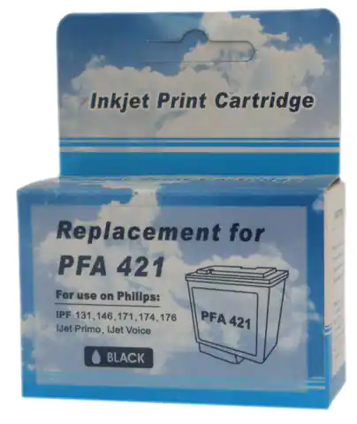 ⁨Ink Cartridge JetWorld Black Philips PFA 421 replacement PFA-421⁩ at Wasserman.eu