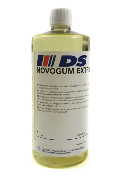 ⁨Novogum Extra XTRAMAX for cleaning rubber rollers in printers (bottle with dispenser)⁩ at Wasserman.eu