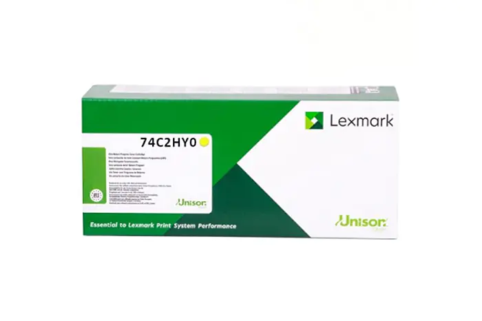 ⁨LEXMARK CS725 Yellow Cartridge 74C2HY0⁩ at Wasserman.eu