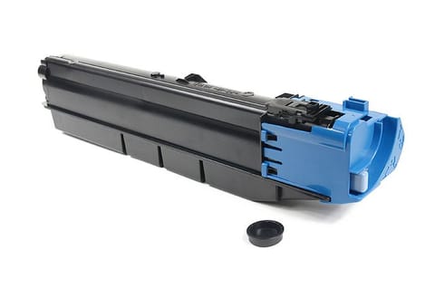 ⁨Pusta kaseta Kyocera  TK-8305, TK-8306, TK-8307, TK-8308, TK-8309, TK-8505, TK-8600 Cyan 100% nowa  (wystarczy wsypać proszek i założyć odpowiedni chip)⁩ w sklepie Wasserman.eu