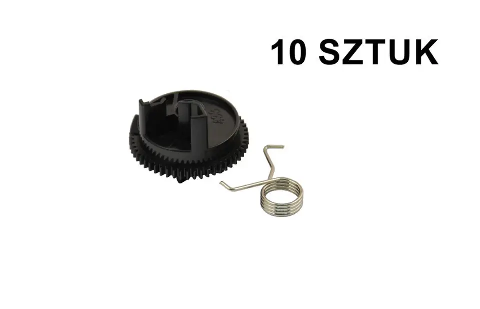 ⁨Reset Gear with Spring (resetter, sprockets and spring) for Brother TN-423,TN423 (10pcs)⁩ at Wasserman.eu
