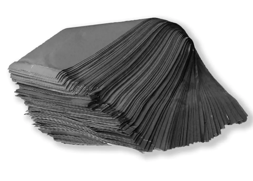 ⁨Plastic bag black 28cm/47cm⁩ at Wasserman.eu