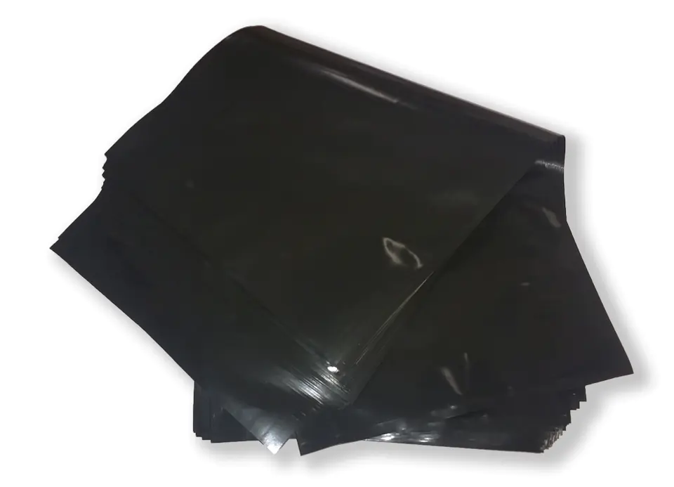 ⁨Plastic bag black 21cm/42cm⁩ at Wasserman.eu