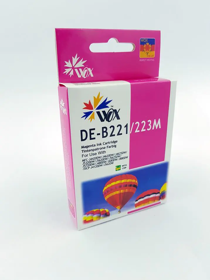 Tusz Wox Magenta Brother LC 223M zamiennik LC223M w sklepie Wasserman.eu