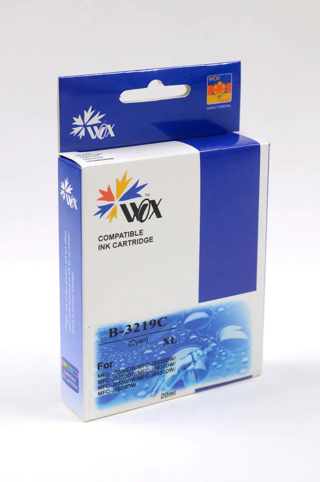 ⁨Ink Cartridge Wox Cyan Brother LC3219C compatible (LC3219C) (LC3217C)⁩ at Wasserman.eu