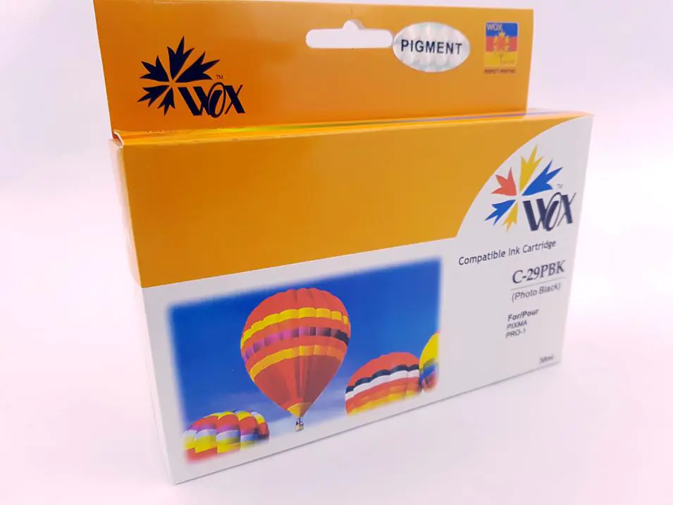 ⁨Ink cartridge Wox Photo Black CANON PGI 29PBK replacement PGI-29PBK⁩ at Wasserman.eu