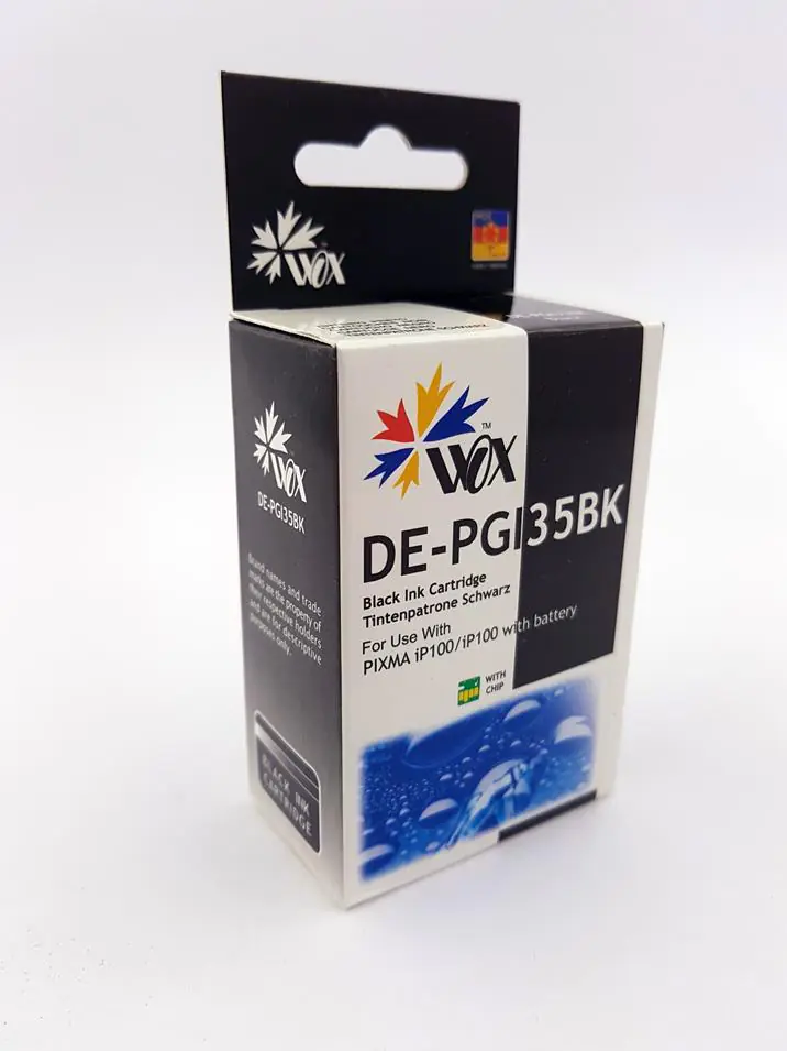 Tusz Wox Czarny Canon PGI-35BK zamiennik 1509B001 w sklepie Wasserman.eu