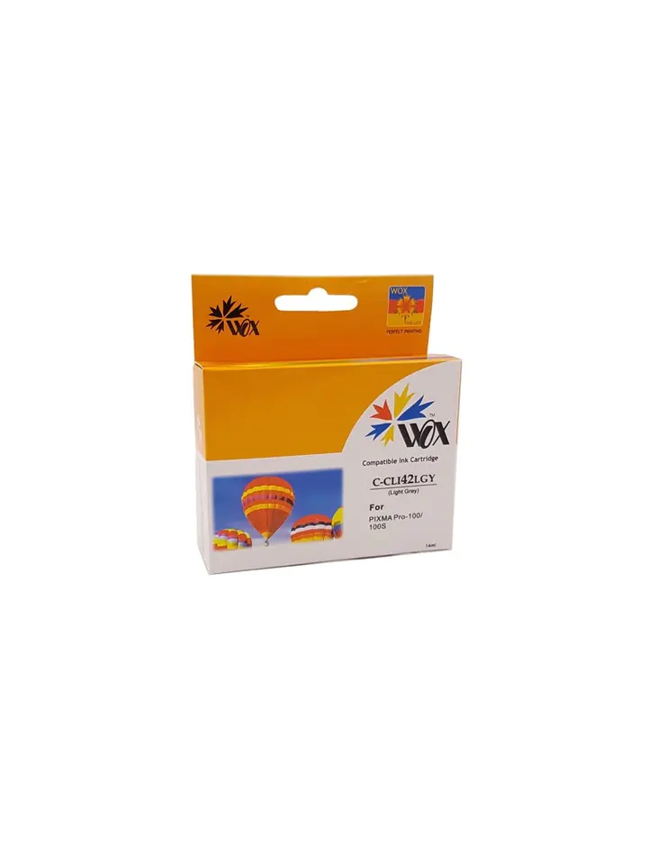 ⁨Ink Cartridge Wox Light Gray Canon CLI42LGY compatible CLI-42LGY 6391B001⁩ at Wasserman.eu