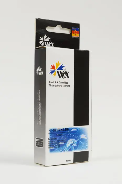 Tusz Wox Black CANON CLI581BK XXL zamiennik CLI-581BK XXL (1998C001) w sklepie Wasserman.eu